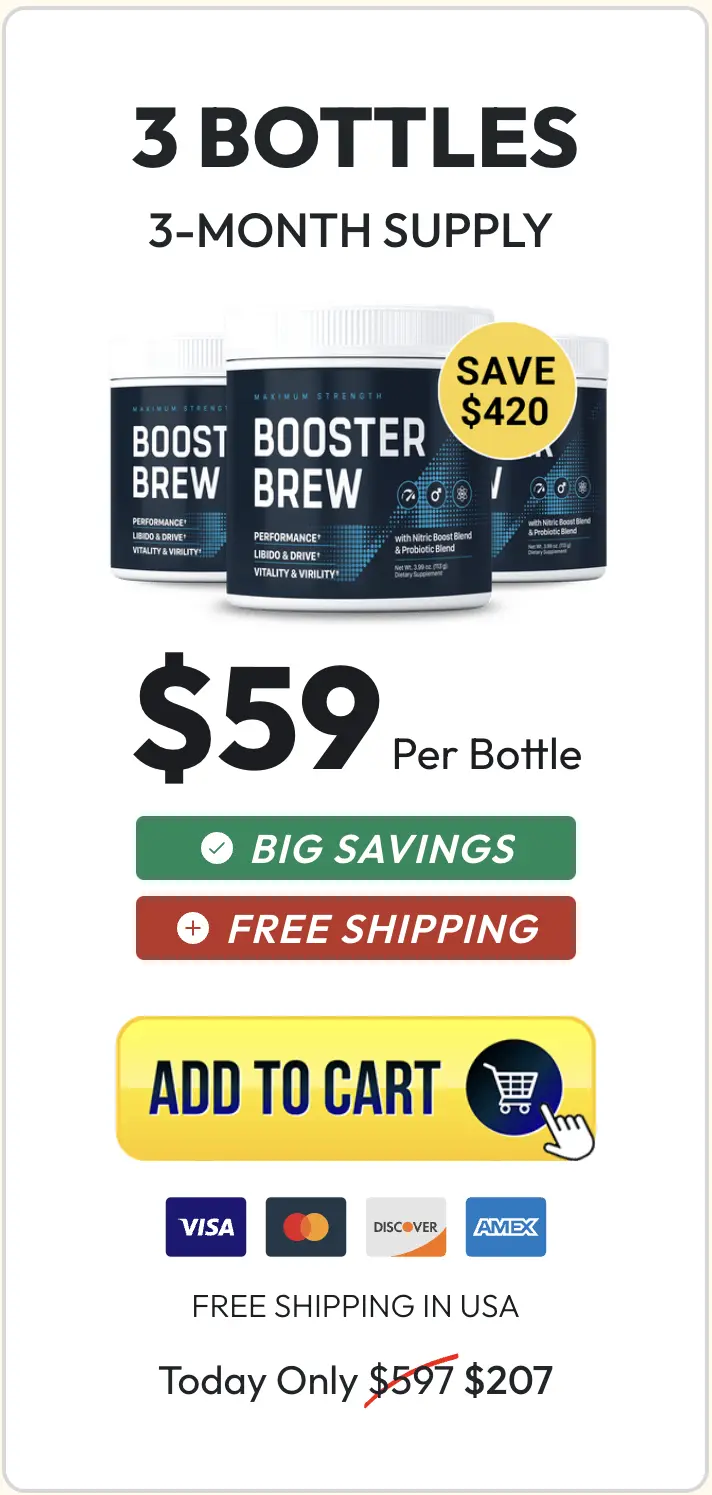 Booster Brew Pricing