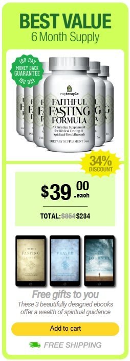 Faithful Fasting Formula Pricing