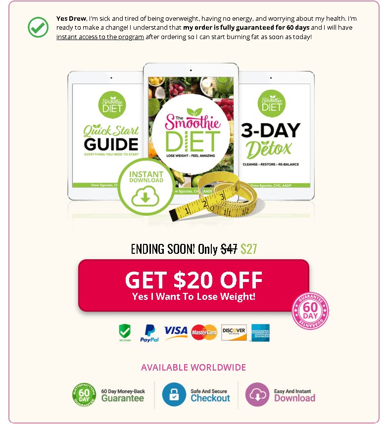 The Smoothie Diet Pricing